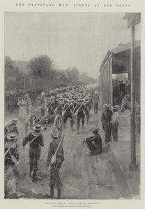 La guerra del Transvaal, scene al fronte